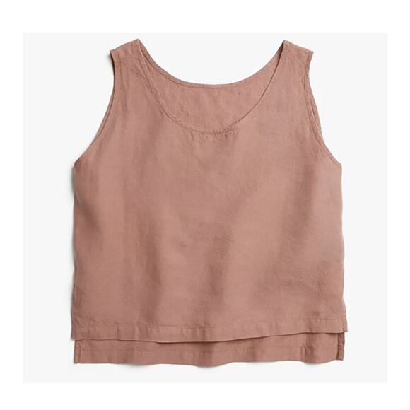 Parachute 100% Linen Tank Top in Pink - Medium - Picture 1 of 8
